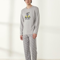 Pijama gris - Imagen 1