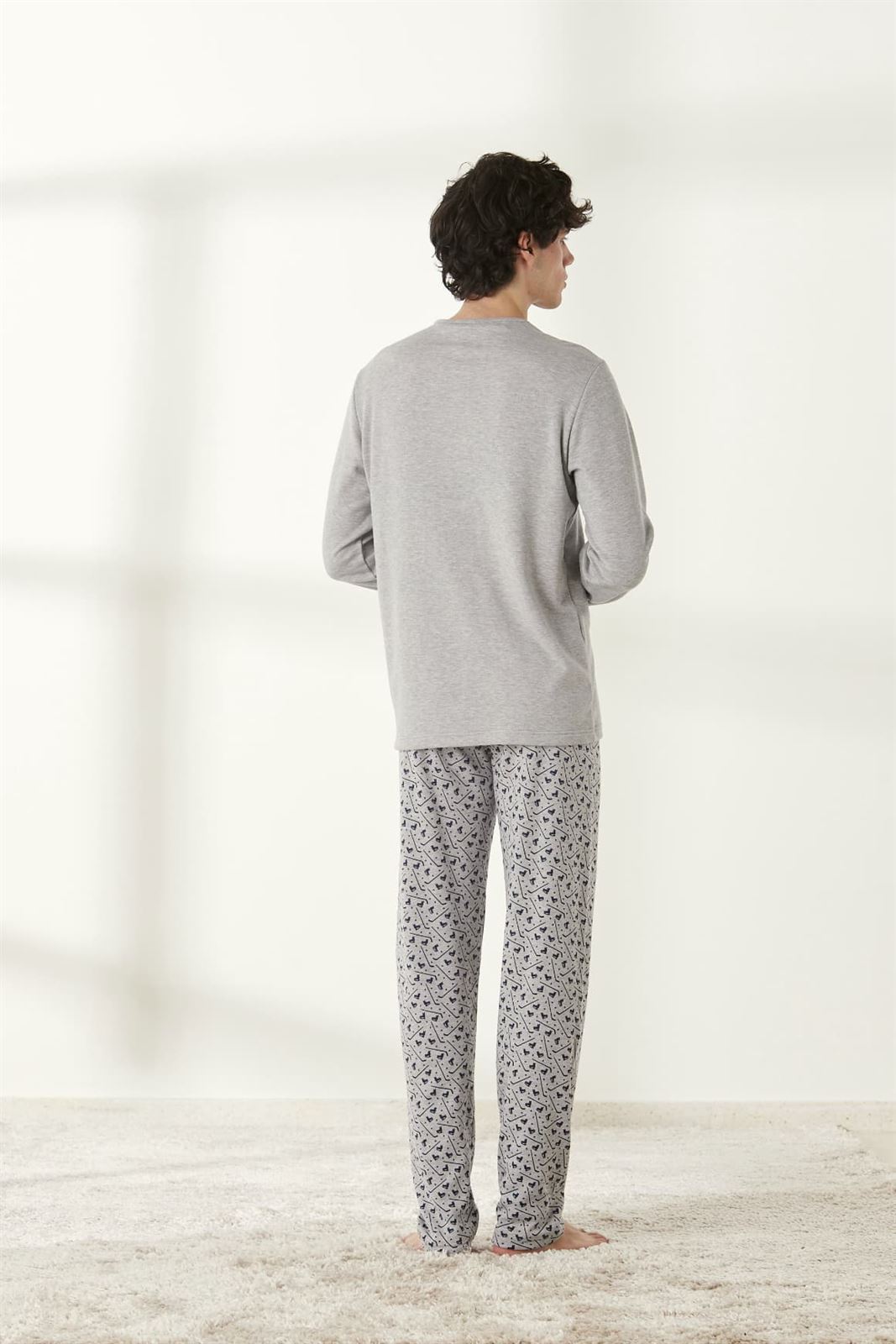 Pijama gris - Imagen 2