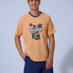 Pijama naranja corto - Imagen 1