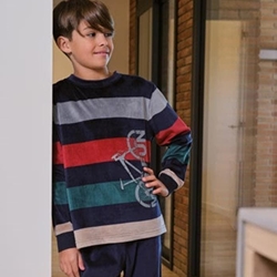 Pijama tricolor - Imagen 1