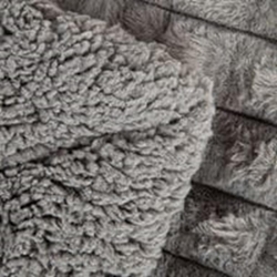 Plaid AMBER gris - Imagen 2