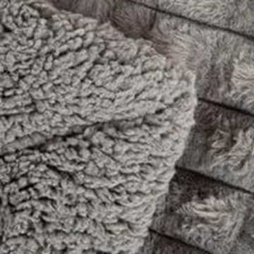 Plaid AMBER gris - Imagen 2