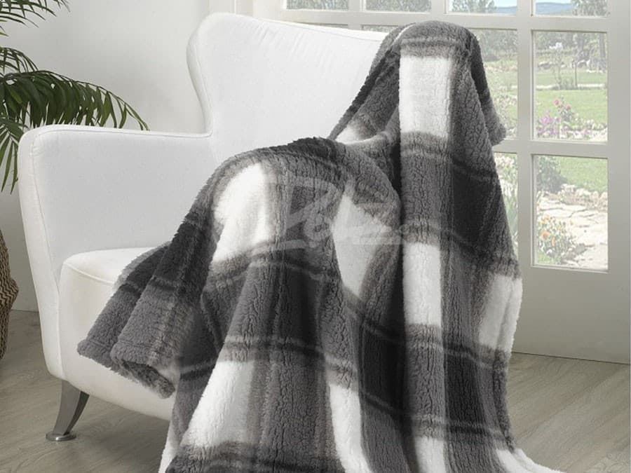 Plaid Sherpa  MERINA 130*160 - Imagen 1