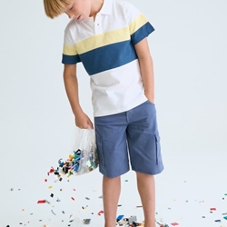 Polo blanco-lemon - Imagen 2