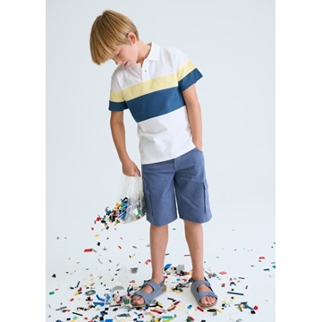 Polo blanco-lemon - Imagen 2