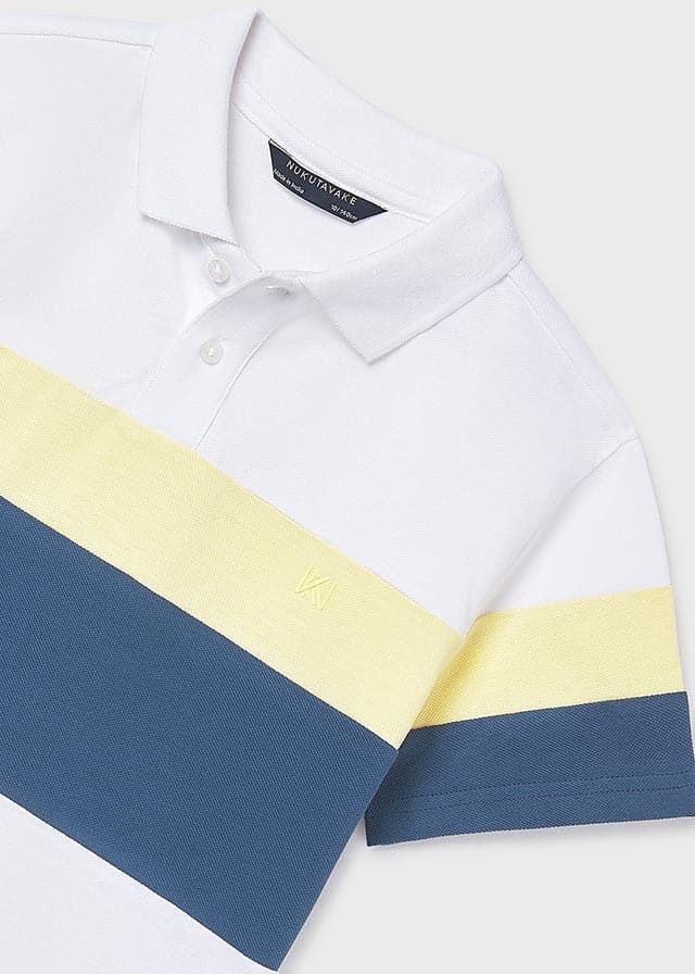 Polo blanco-lemon - Imagen 5