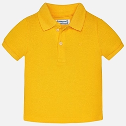 Polo manga corta amarillo - Imagen 1