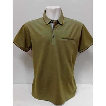 Polo manga corta kaki - Imagen 1