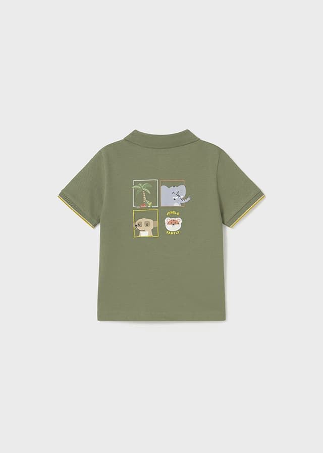 Polo manga corta salvia - Imagen 2