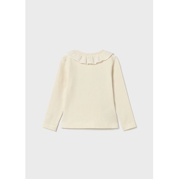 Polo manga larga canalé macchiato - Imagen 2