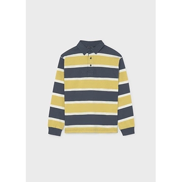 Polo rayas amarillo - Imagen 2