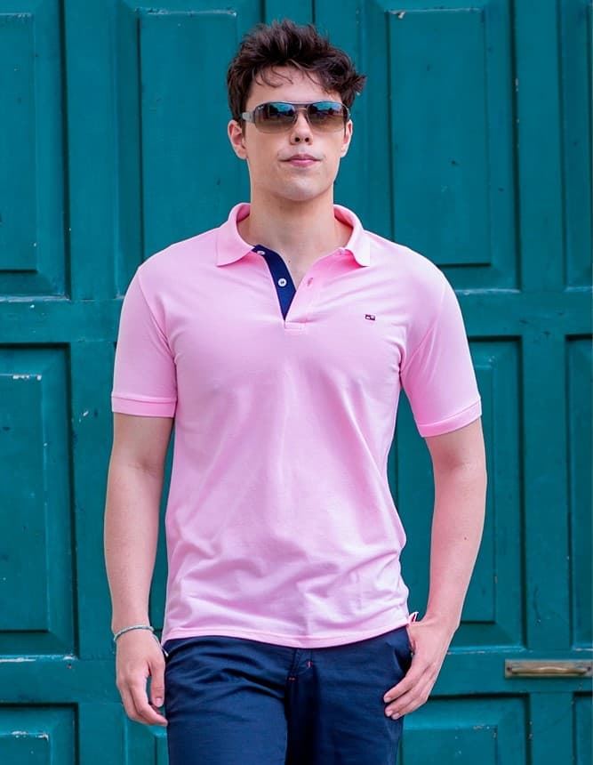 Polo rosa - Imagen 1