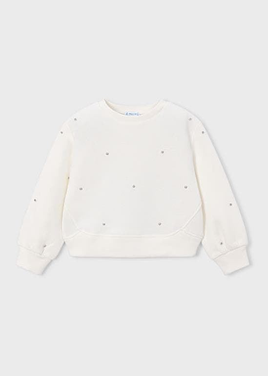 Pullover apliques crudo - Imagen 1