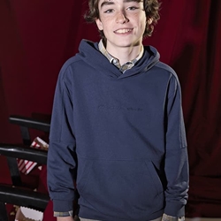 Pullover bordado marino - Imagen 1