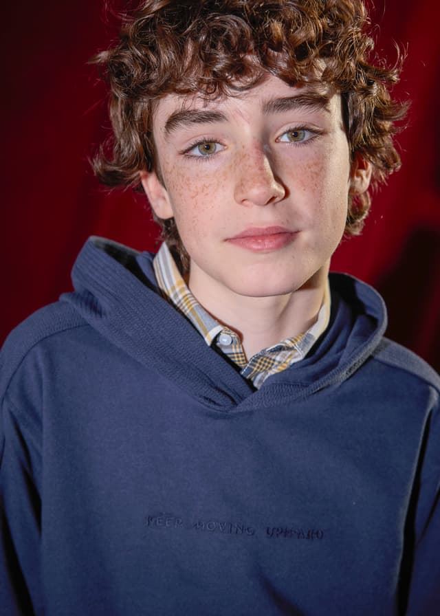 Pullover bordado marino - Imagen 2