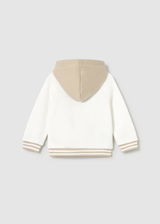 Pullover capucha nata - Imagen 3