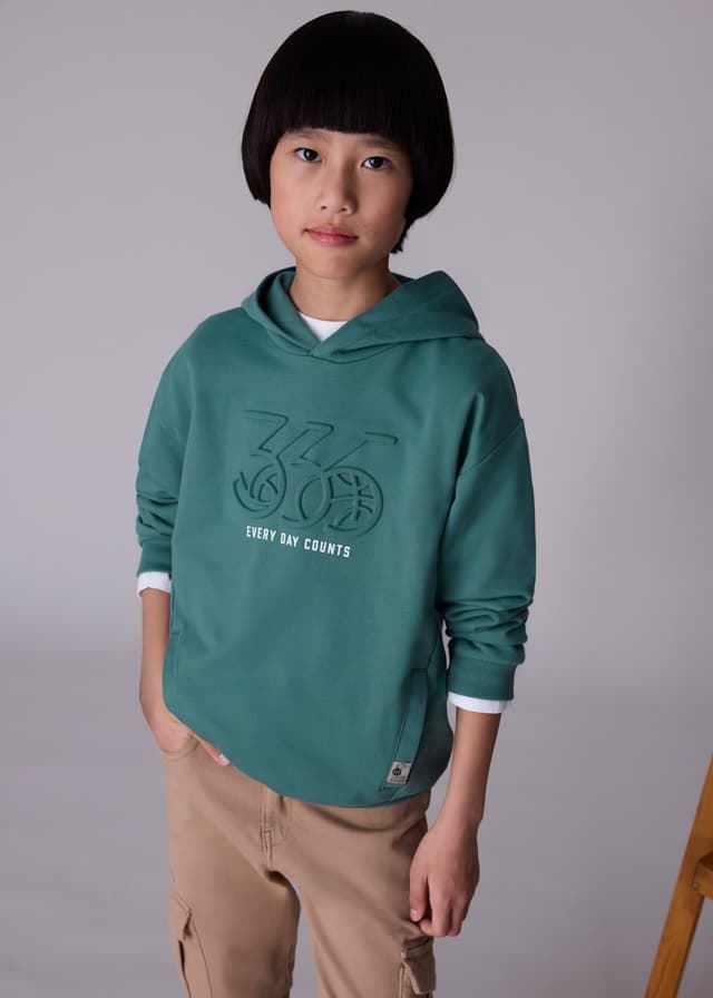 Pullover con capucha pino - Imagen 1