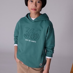 Pullover con capucha pino - Imagen 1