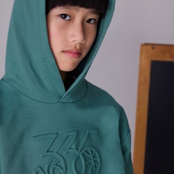 Pullover con capucha pino - Imagen 2