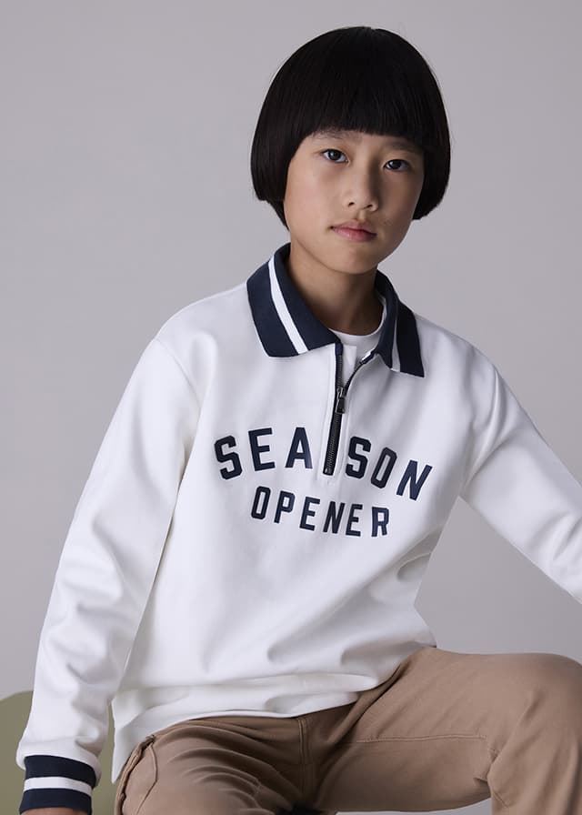 Pullover cremallera nata - Imagen 1