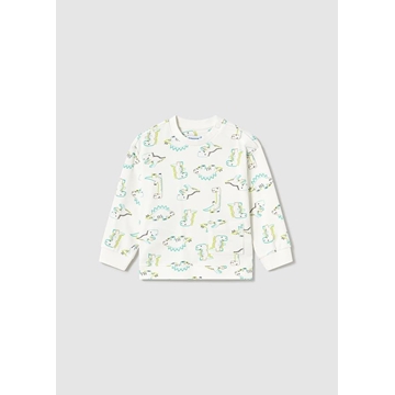Pullover estampado dinosaurio - Imagen 1