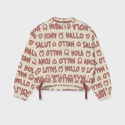 Pullover estampado piedra - Imagen 2