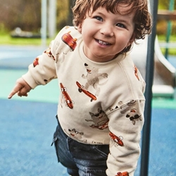 Pullover estampado seta - Imagen 1