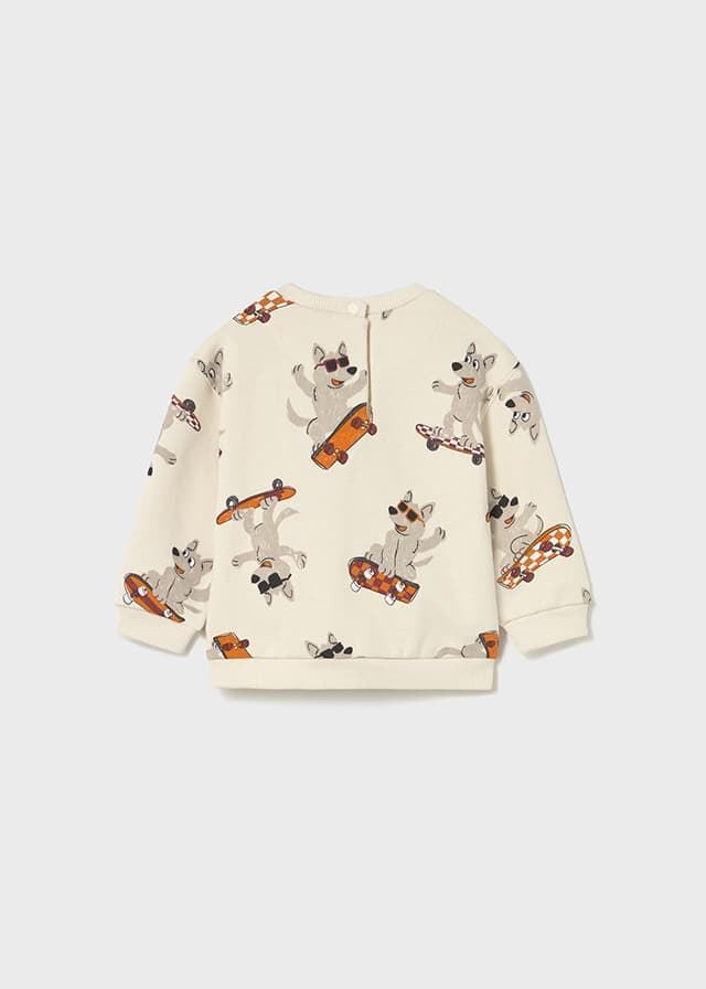 Pullover estampado seta - Imagen 3