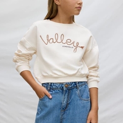 Pullover felpa hueso - Imagen 2