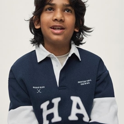 Pullover polo azul - Imagen 1