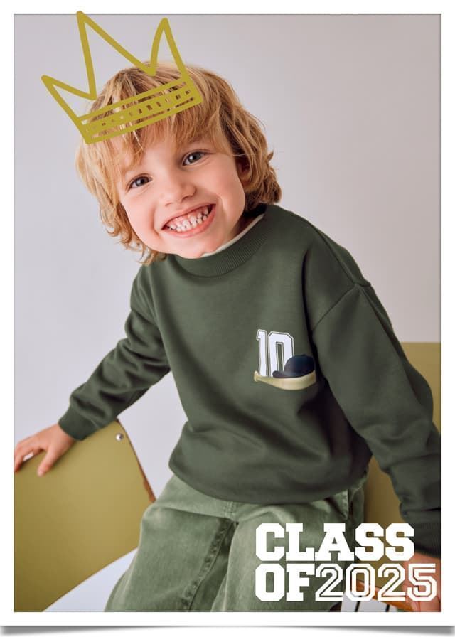 Pullover print espalda oliva - Imagen 1