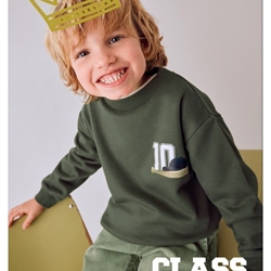 Pullover print espalda oliva - Imagen 1