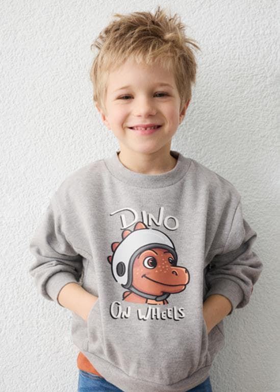 Pullover print niebla - Imagen 1
