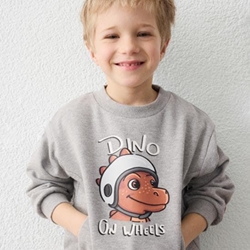 Pullover print niebla - Imagen 1