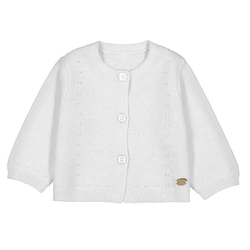 Rebeca tricot blanco - Imagen 1