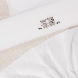 Sábana cuna trigo - Imagen 2