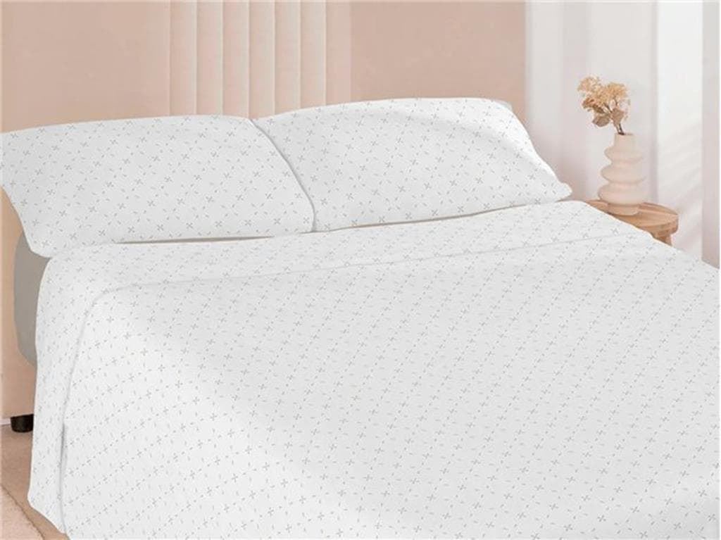 Sábanas coralina AMARA lino - Imagen 1