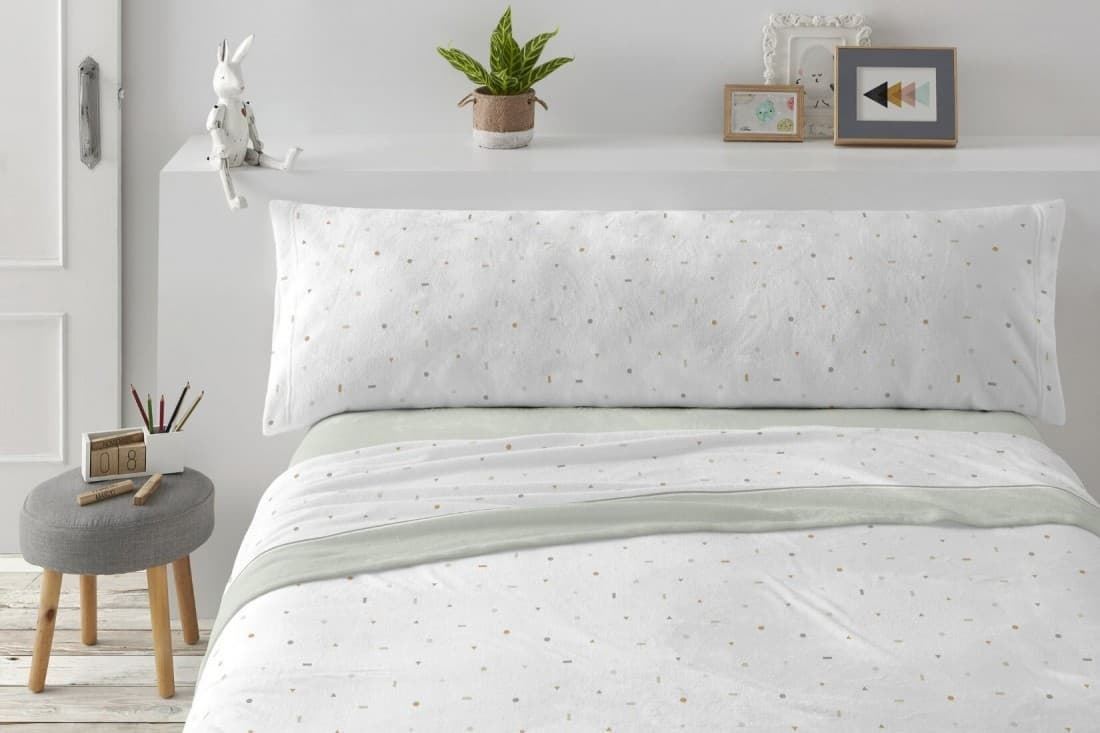 Sábanas de coralina 997 menta - Imagen 1