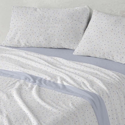 Sábanas de coralina Diseño 989 Azul - Imagen 1