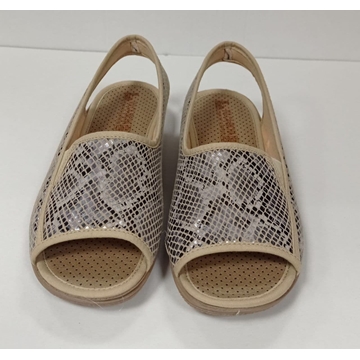 Sandalia rejilla crudo - Imagen 1