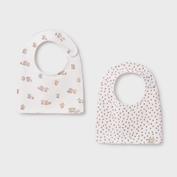 Set 2 baberos natural - Imagen 1