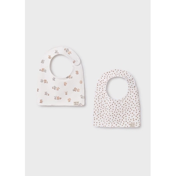 Set 2 baberos natural - Imagen 1