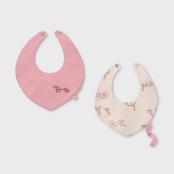 Set 2 baberos orquídea - Imagen 1