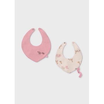 Set 2 baberos orquídea - Imagen 1