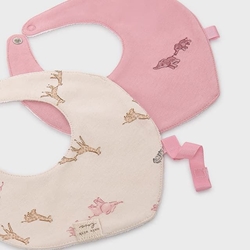 Set 2 baberos orquídea - Imagen 2