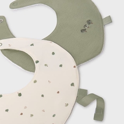 Set 2 baberos salvia - Imagen 2