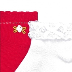 Set 2 calcetines rojo - Imagen 2