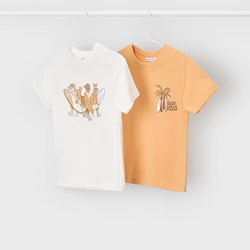 Set 2 camisetas peach - Imagen 1