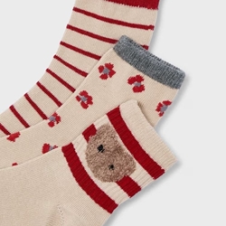 Set 3 calcetines cereza - Imagen 2