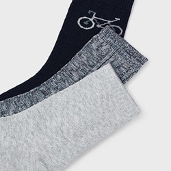 Set 3 calcetines marino - Imagen 2